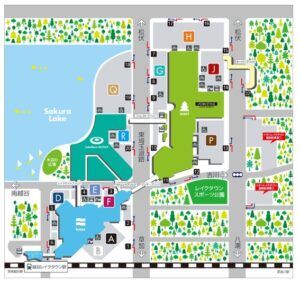 イオンレイクタウンMori駐車場マップ