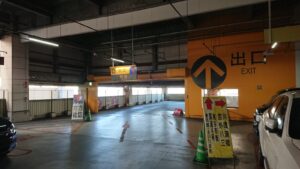 イオンレイクタウンMori P駐車場案内板