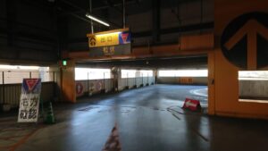 イオンレイクタウンMori P駐車場案内板