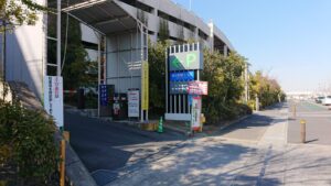 イオンレイクタウンMori駐車場13ゲート