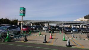 イオンレイクタウンmori G駐車場