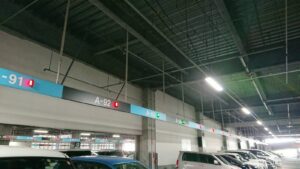 イオンレイクタウンKAZE駐車場空き状況