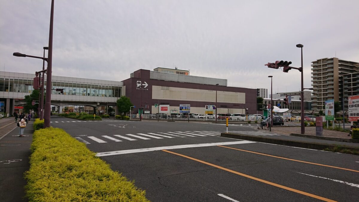 越谷レイクタウン駅周辺の様子